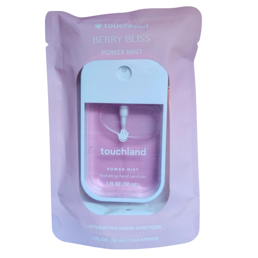 *FREE!! Touchland Berry Bliss Power Mist Hydrating Hand Sanitizer - Pink